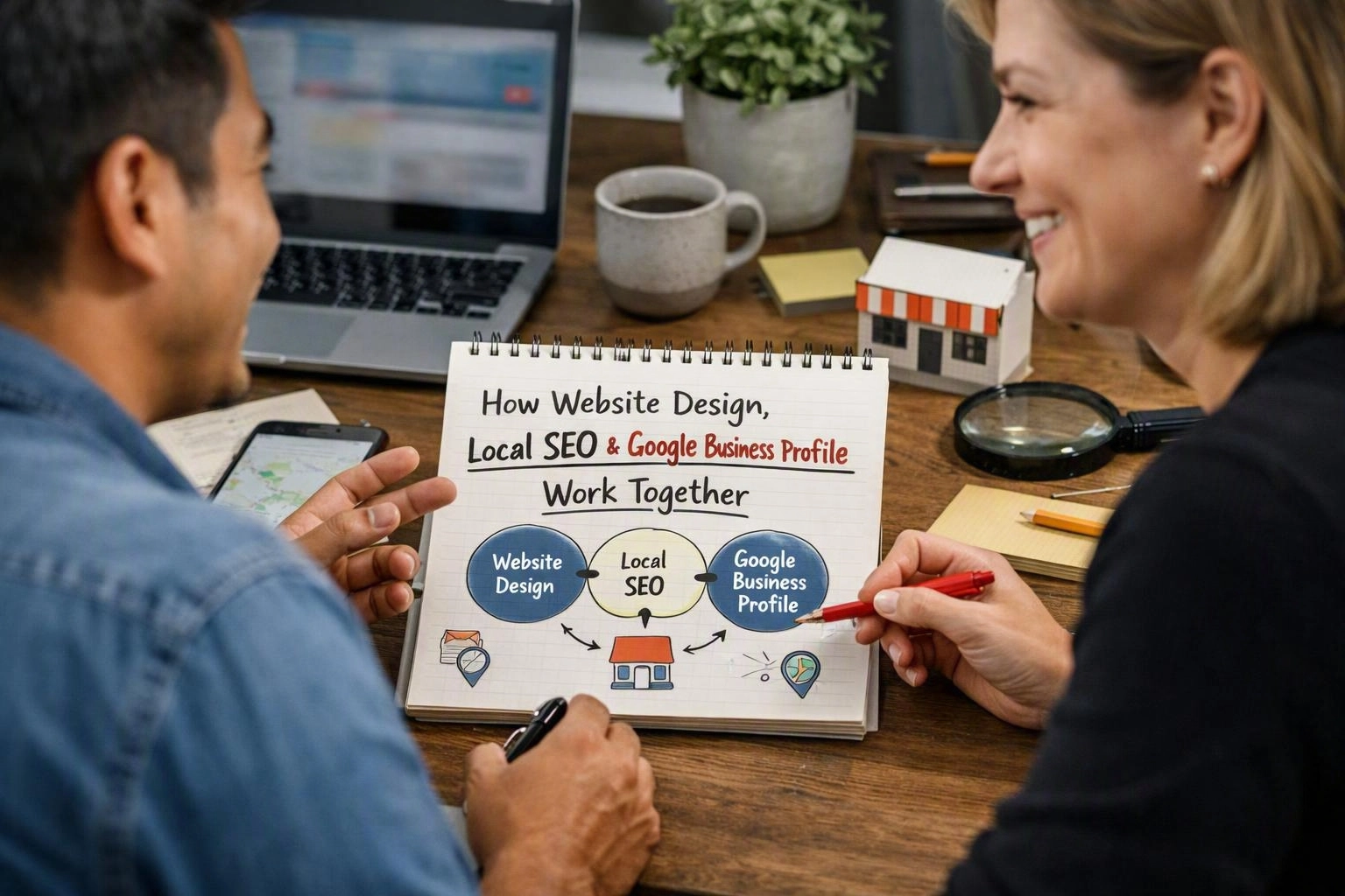 How Website Design, Local SEO and Google Business Profile Work Together