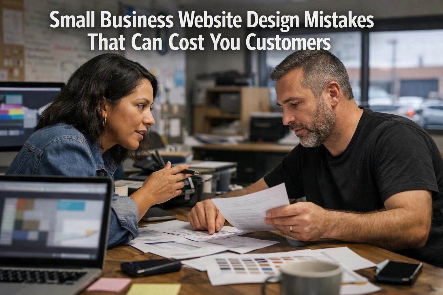 Small Business Website Design Mistakes That Can Cost You Customers