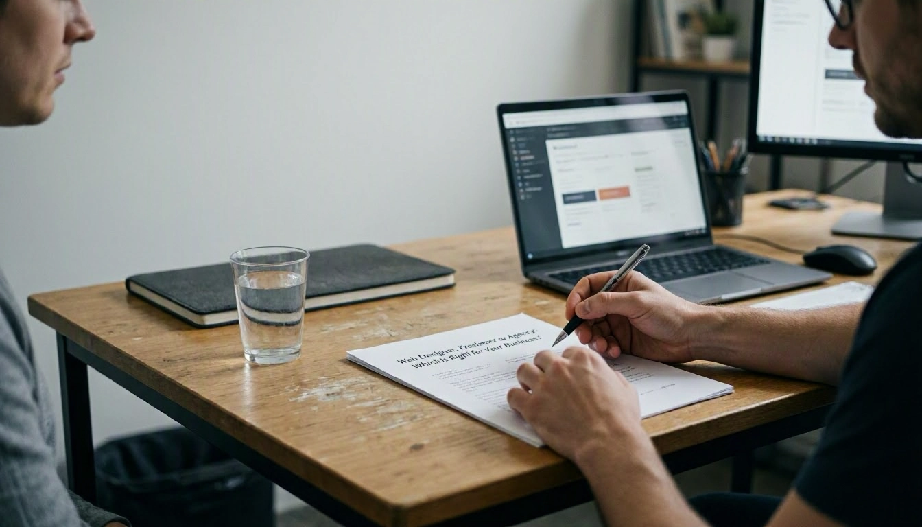 Web Designer, Freelancer or Agency: Which Is Right for Your Business?