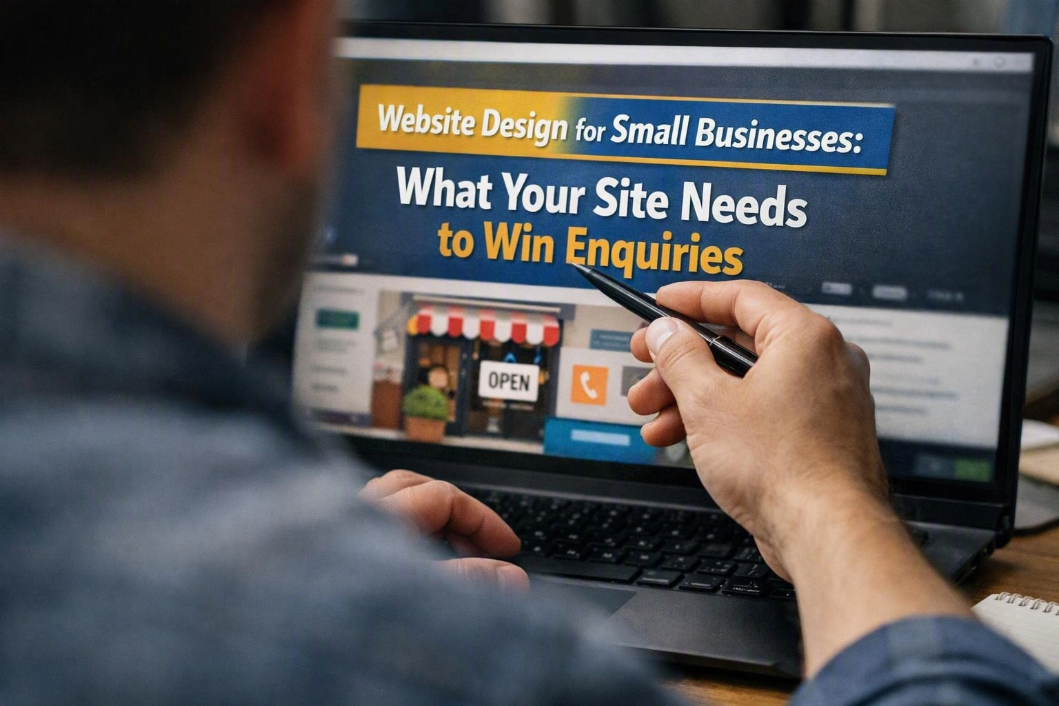 Website Design for Small Businesses: What Your Site Needs to Win Enquiries