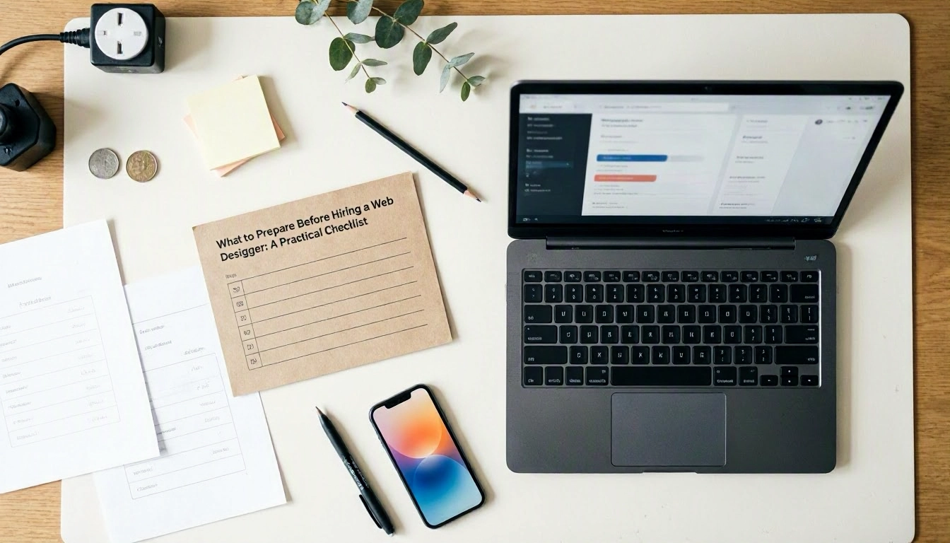 What to Prepare Before Hiring a Web Designer: A Practical Checklist