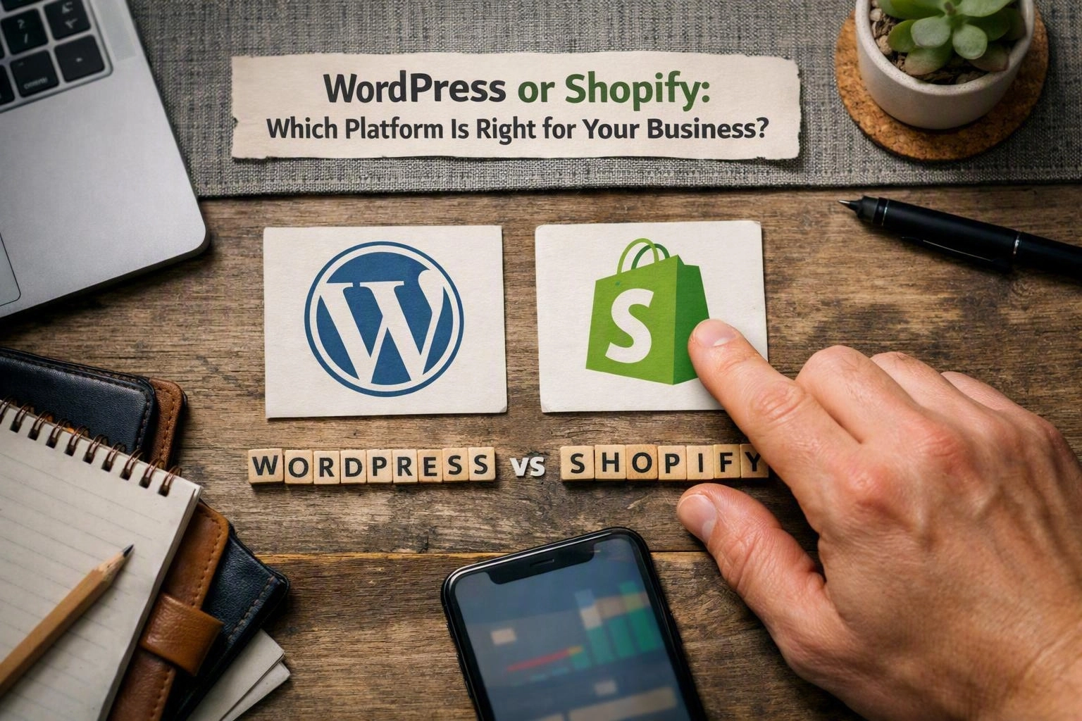 WordPress or Shopify: Which Platform Is Right for Your Business?