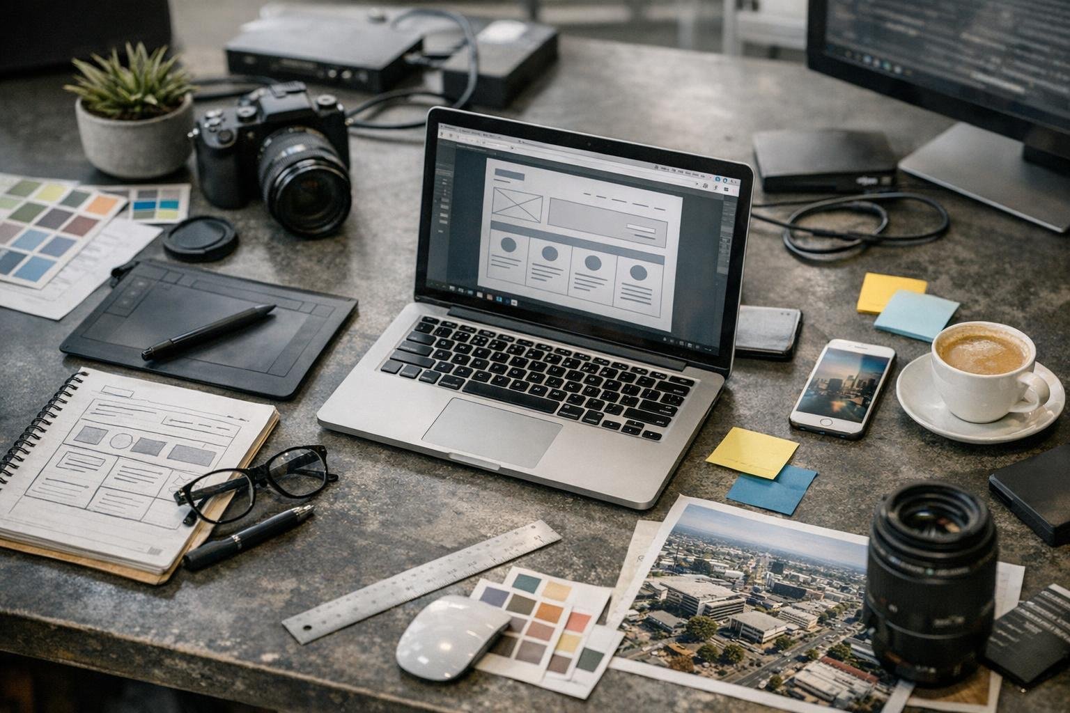 Custom Website Development in Website Design: Custom Website Development is the process of building a unique website specifically — visual guide