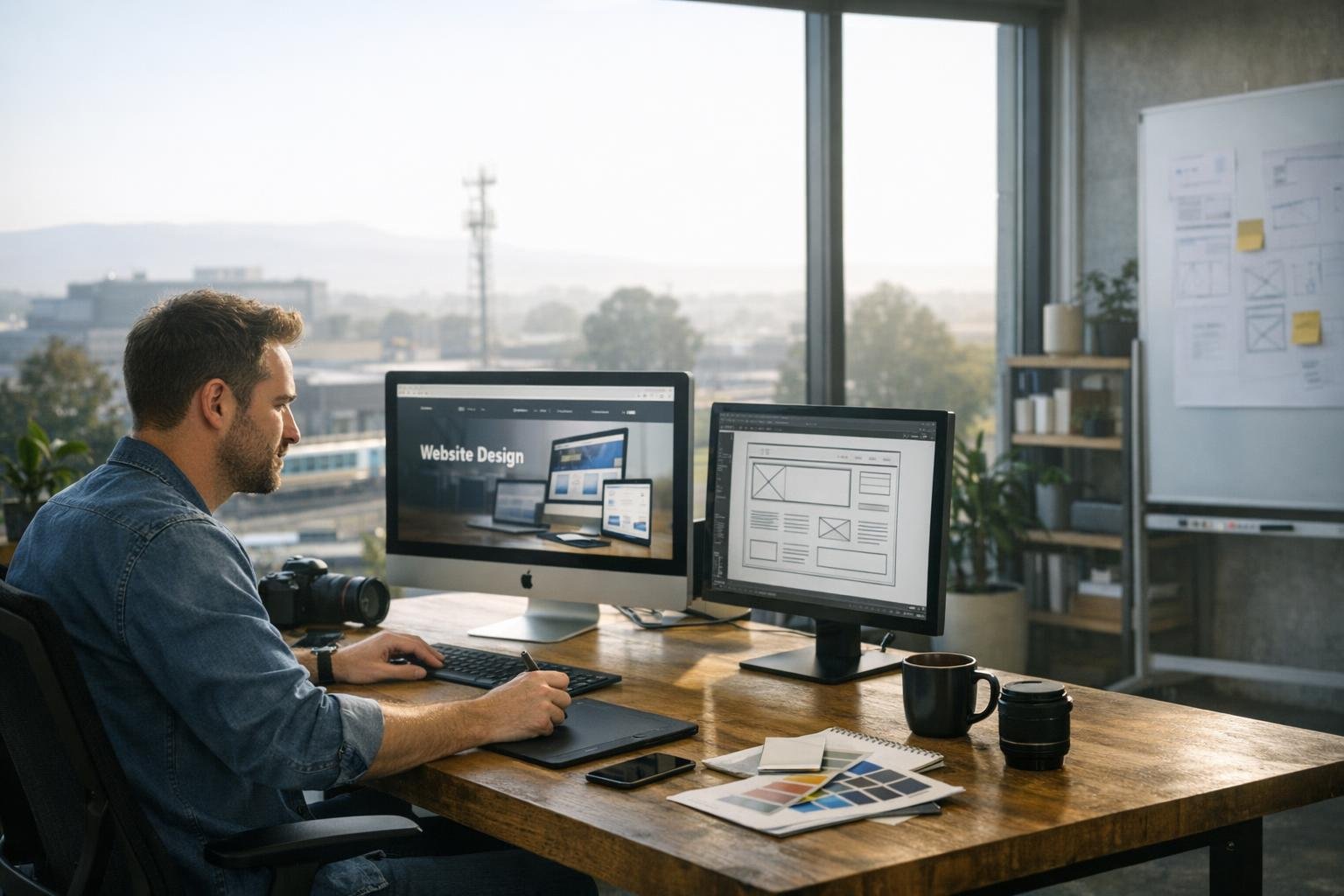 Landing Page Design in Website Design: Landing Page Design is the creation of a focused, single-page web experience — visual guide