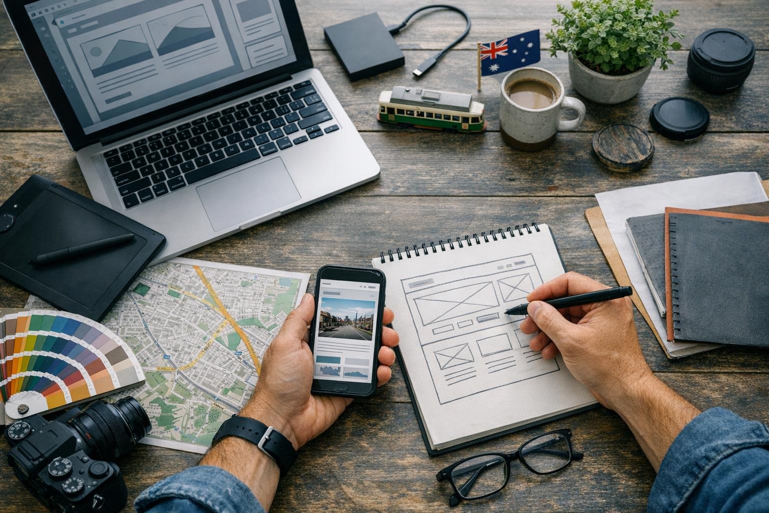 How Landing Page Design applies to Website Design services in Dandenong, Australia — practical illustration