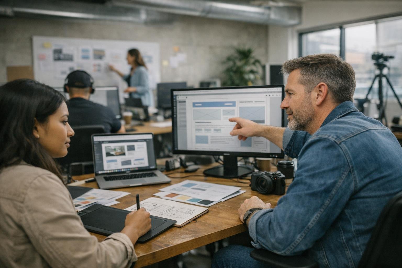 Portfolio Website Design in Website Design: Portfolio Website Design is the creation of a professional website that showcases — visual guide