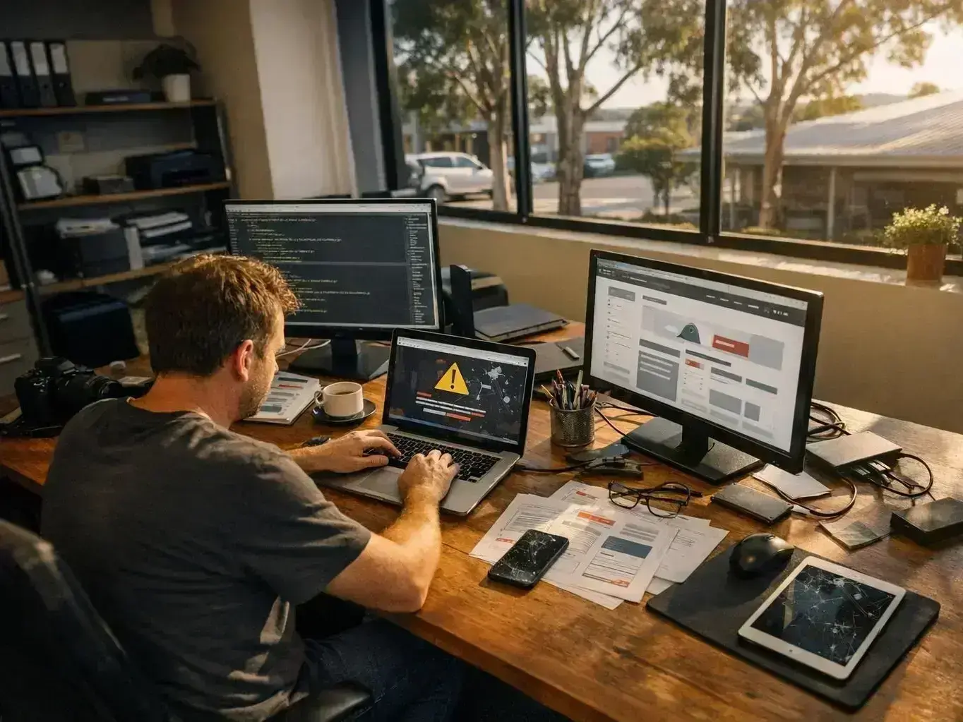 Website design project preview